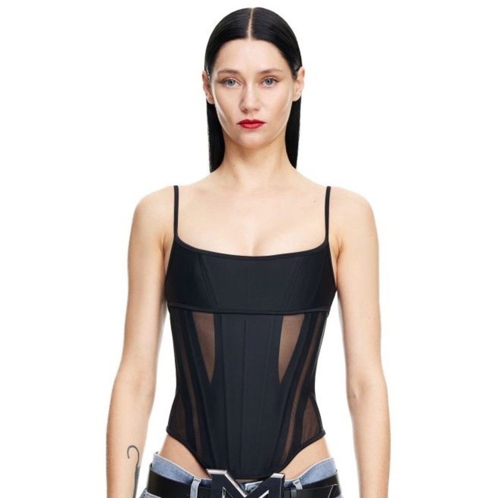 H&M Mugler Corset Top size L NEW